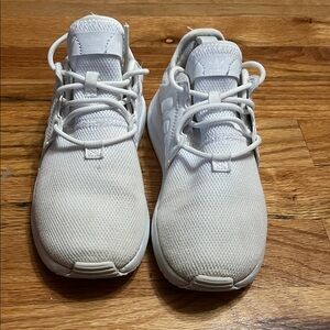 Adidas Kids All-White Sneakers